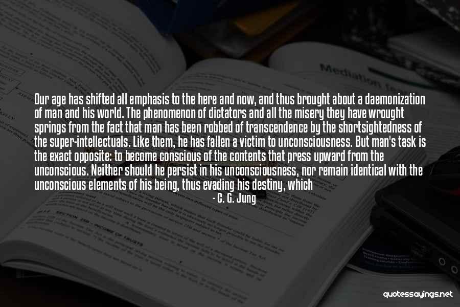 Fallen World Quotes By C. G. Jung Fallen World Quotes By C. G. Jung
