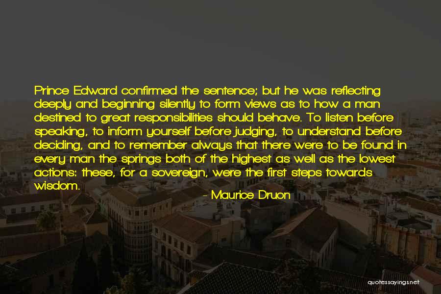 Fallibilist Argument Quotes By Maurice Druon Fallibilist Argument Quotes By Maurice Druon