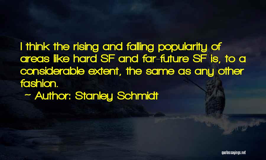 Falling And Rising Up Quotes By Stanley Schmidt