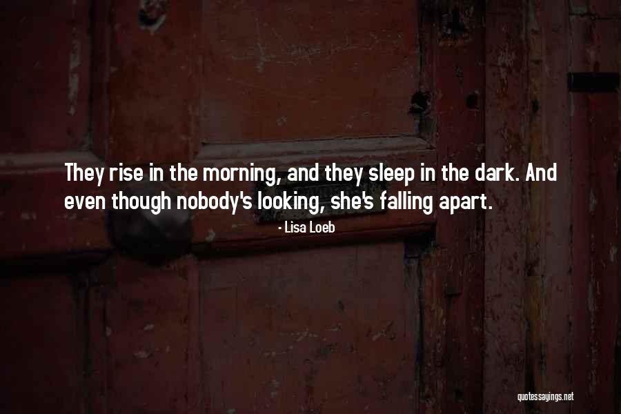 Falling Apart Quotes By Lisa Loeb