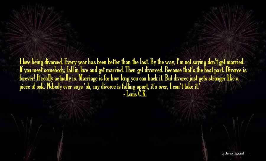 Falling Apart Quotes By Louis C.K.