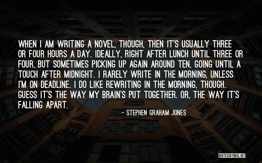 Falling Apart Quotes By Stephen Graham Jones Falling Apart Quotes By Stephen Graham Jones