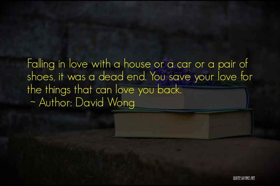 Falling Back In Love Quotes By David Wong