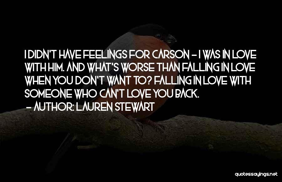 Falling Back In Love With Someone Quotes By Lauren Stewart