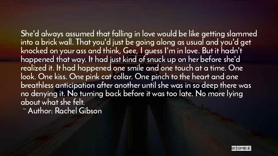 Falling Back Into Love Quotes By Rachel Gibson