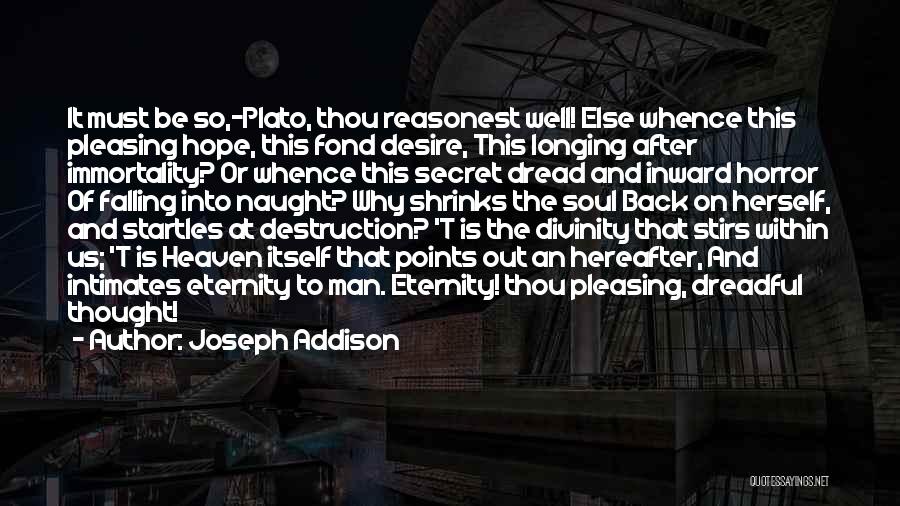 Falling Back Quotes By Joseph Addison