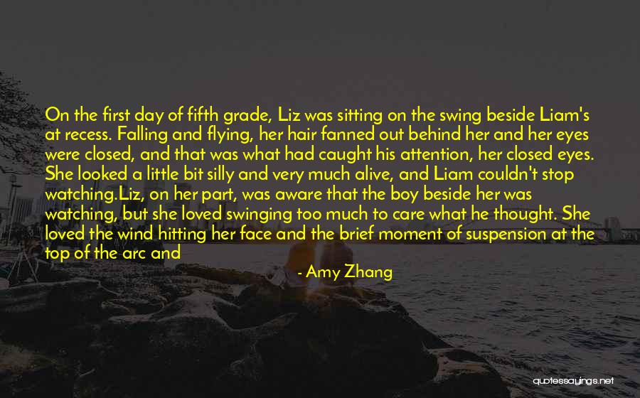 Falling Behind Quotes By Amy Zhang Falling Behind Quotes By Amy Zhang