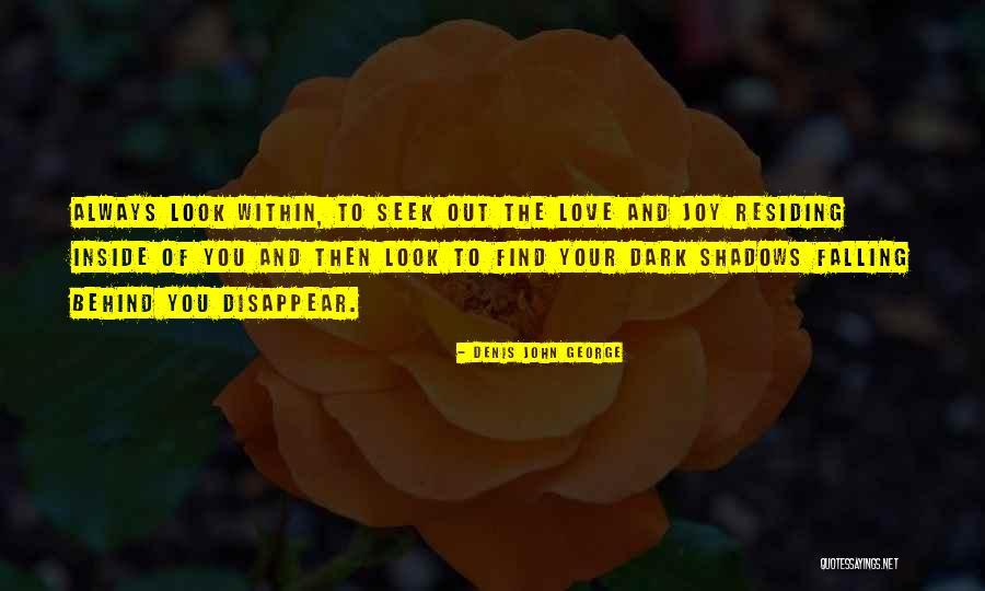 Falling Behind Quotes By Denis John George Falling Behind Quotes By Denis John George