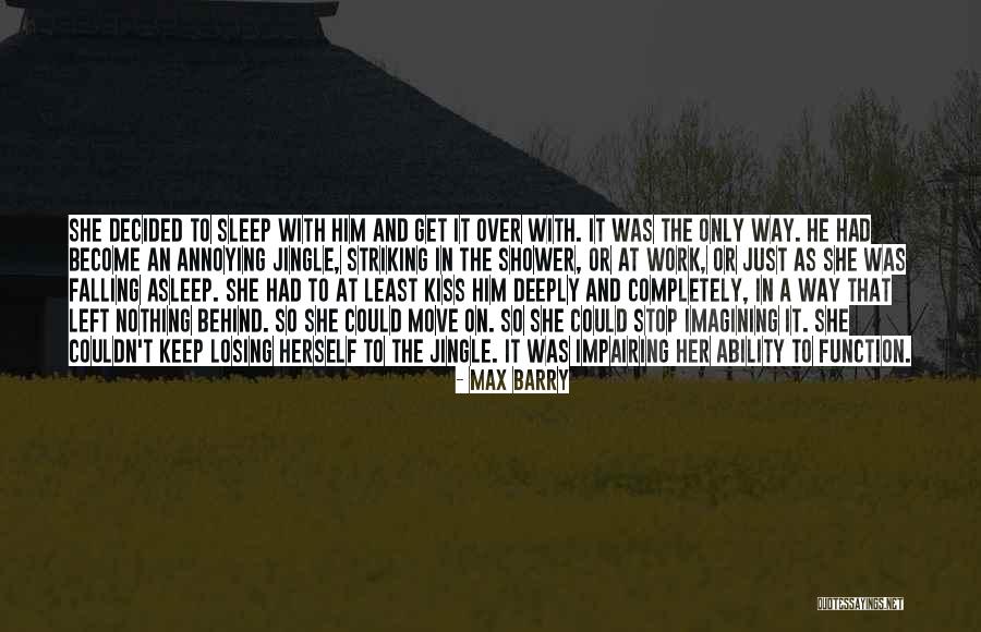 Falling Behind Quotes By Max Barry Falling Behind Quotes By Max Barry