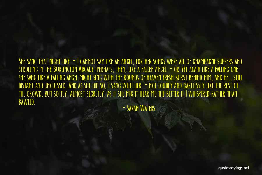 Falling Behind Quotes By Sarah Waters Falling Behind Quotes By Sarah Waters