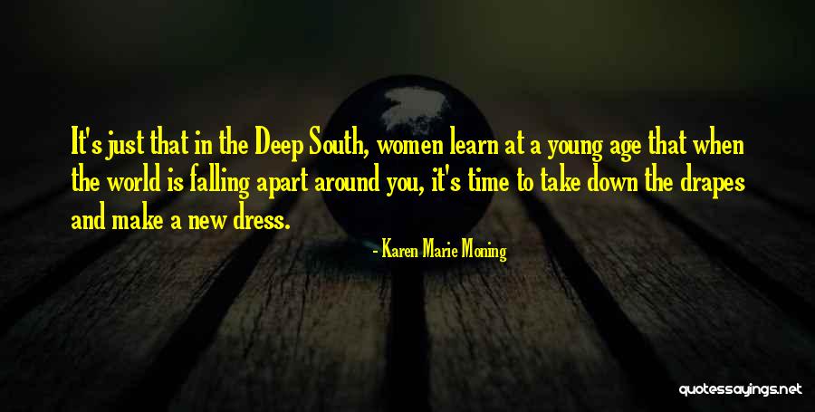 Falling Deep Quotes By Karen Marie Moning Falling Deep Quotes By Karen Marie Moning