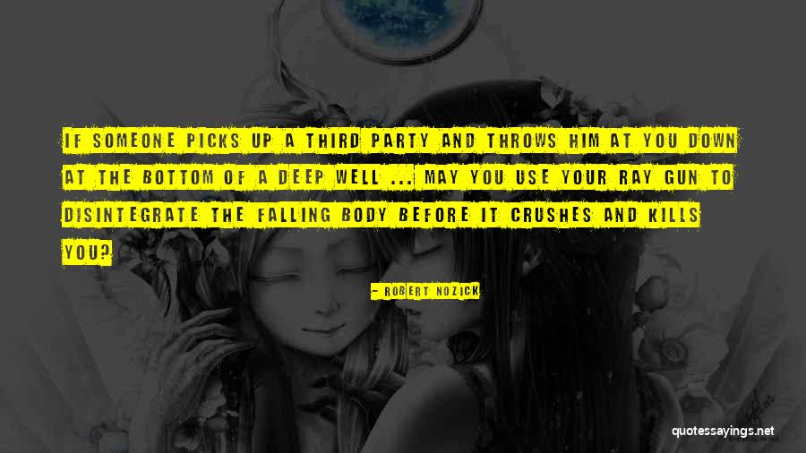 Falling Deep Quotes By Robert Nozick Falling Deep Quotes By Robert Nozick