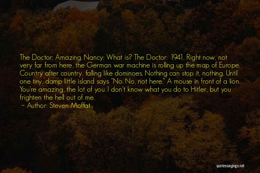 Falling Dominoes Quotes By Steven Moffat