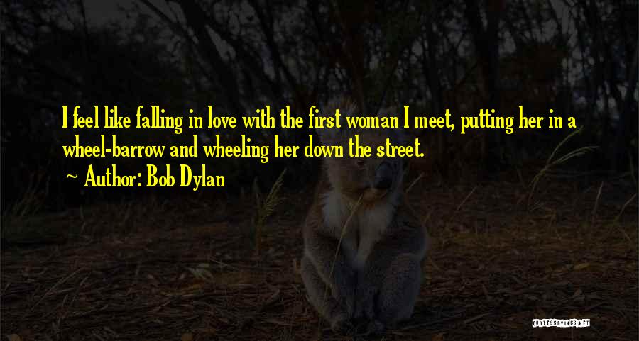 Falling Down Love Quotes By Bob Dylan
