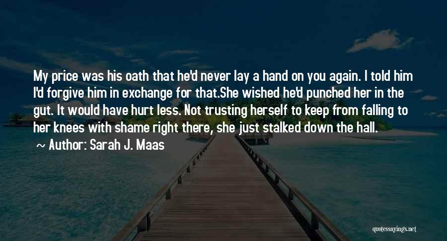 Falling For Her Again Quotes By Sarah J. Maas