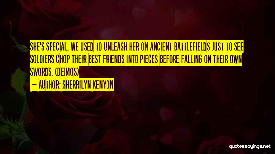 Falling For Someone Special Quotes By Sherrilyn Kenyon