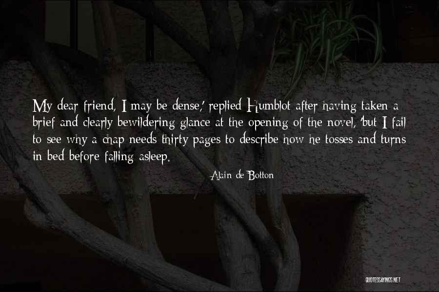 Falling For Your Best Friend Quotes By Alain De Botton