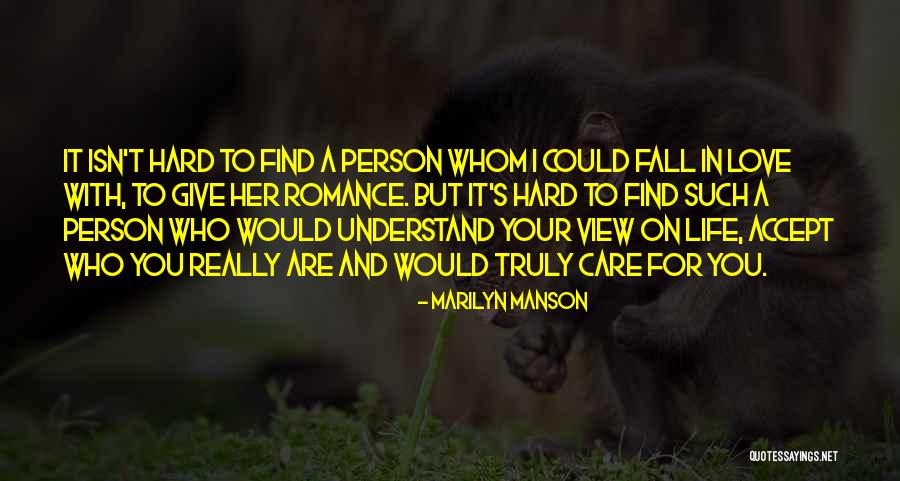 Falling Hard For Her Quotes By Marilyn Manson