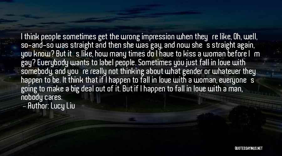 Falling In Love And Out Of Love Quotes By Lucy Liu