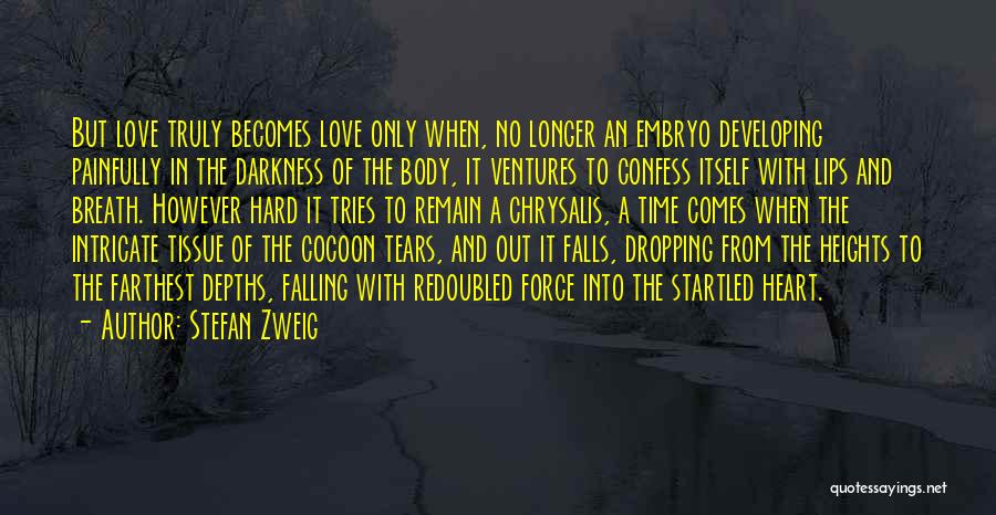 Falling In Love And Out Of Love Quotes By Stefan Zweig
