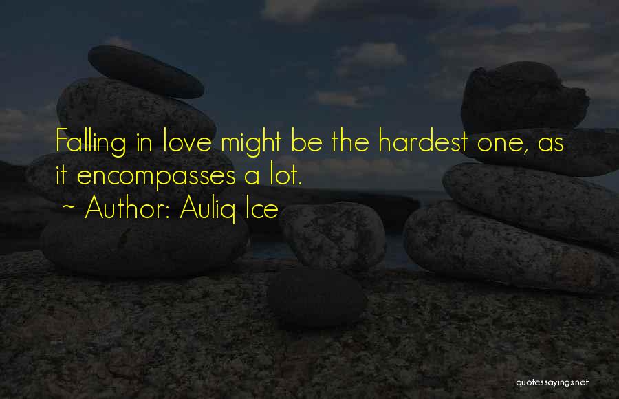 Falling In Love At First Sight Quotes By Auliq Ice