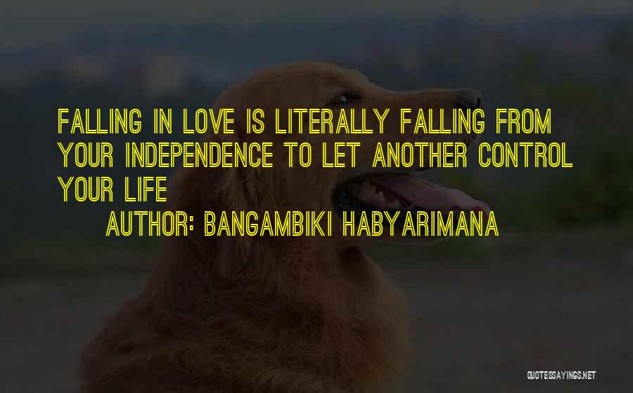 Falling In Love At First Sight Quotes By Bangambiki Habyarimana