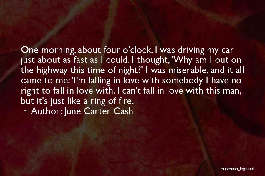 Falling In Love At The Right Time Quotes By June Carter Cash