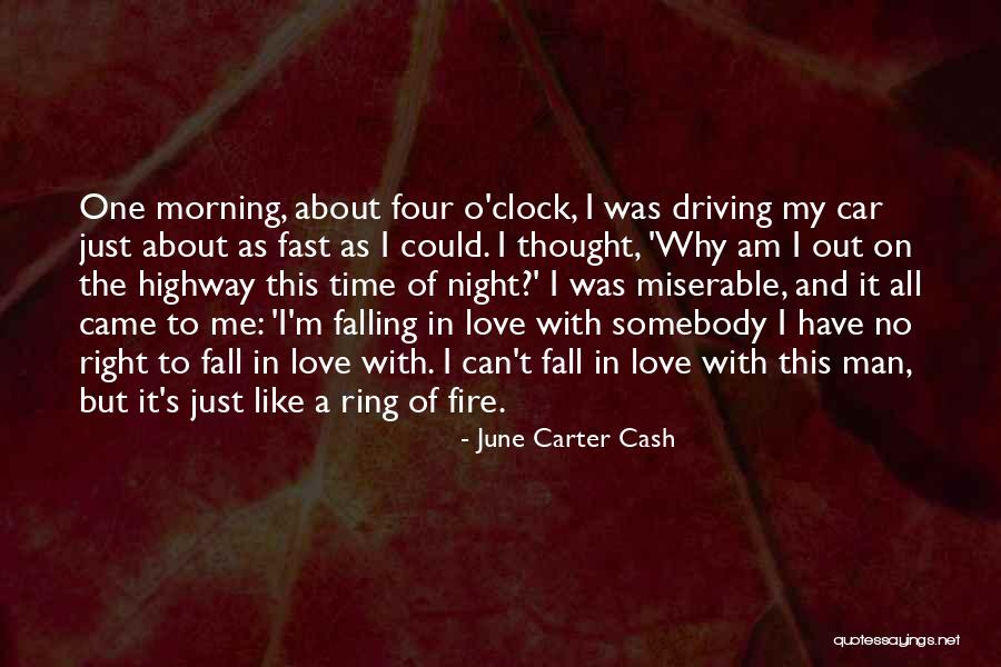 Falling In Love At The Right Time Quotes By June Carter Cash