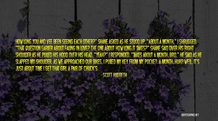 Falling In Love At The Right Time Quotes By Scott Hildreth