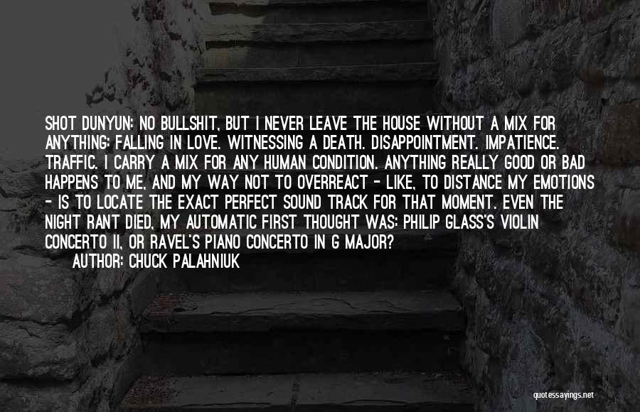 Falling In Love Bad Quotes By Chuck Palahniuk