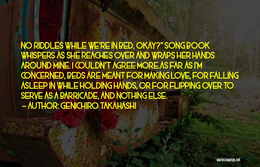 Falling In Love Book Quotes By Genichiro Takahashi