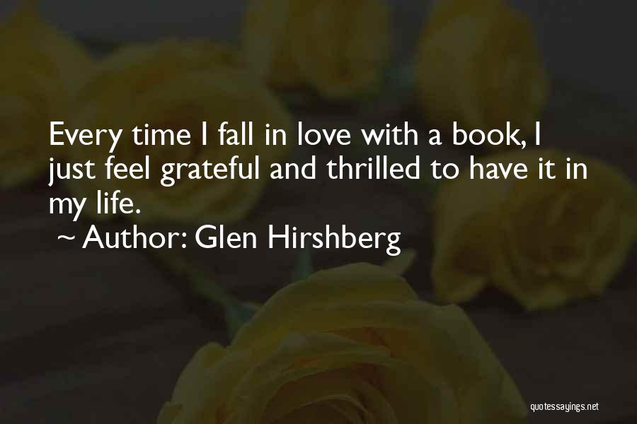 Falling In Love Book Quotes By Glen Hirshberg