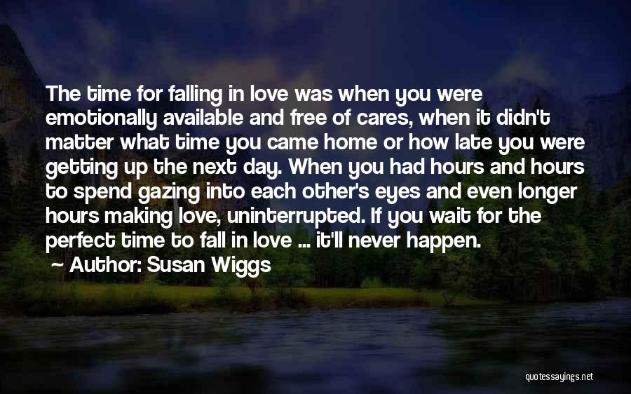 Falling In Love Day By Day Quotes By Susan Wiggs