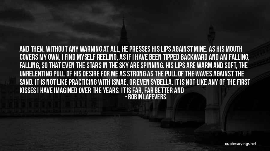 Falling In Love Deep Quotes By Robin LaFevers Falling In Love Deep Quotes By Robin LaFevers