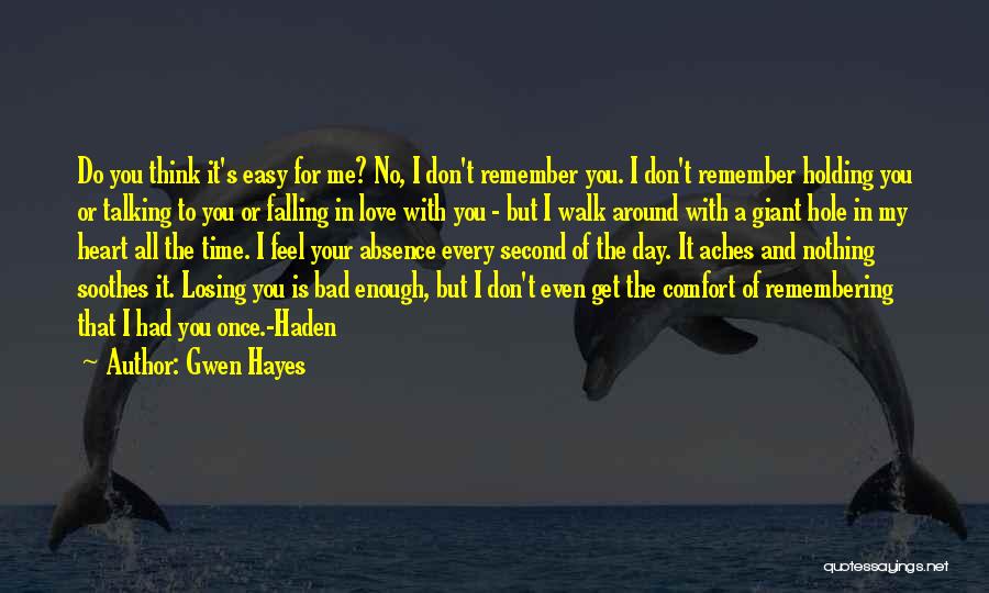 Falling In Love Each Day Quotes By Gwen Hayes