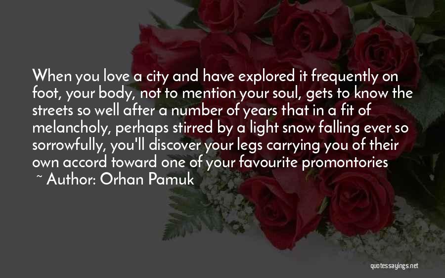 Falling In Love Love Quotes By Orhan Pamuk