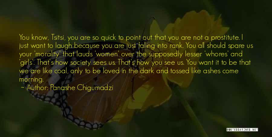 Falling In Love Quick Quotes By Panashe Chigumadzi
