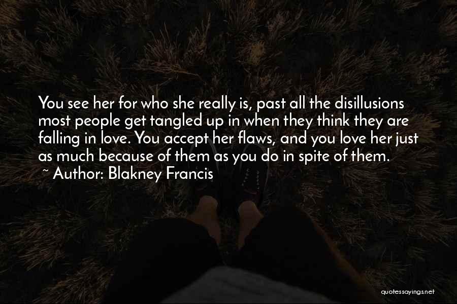 Falling In Love Quotes By Blakney Francis