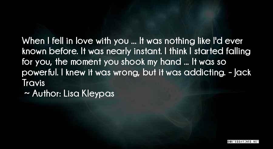 Falling In Love With A Stranger Quotes By Lisa Kleypas