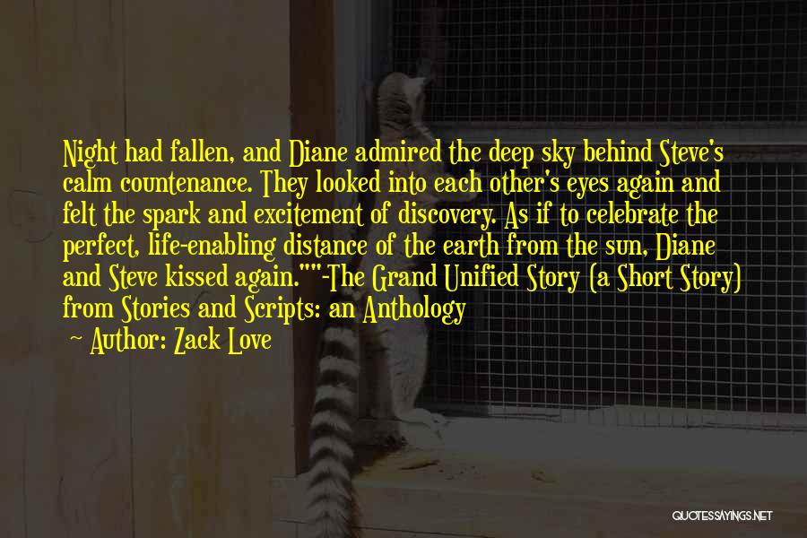 Falling In Love With Him Again Quotes By Zack Love