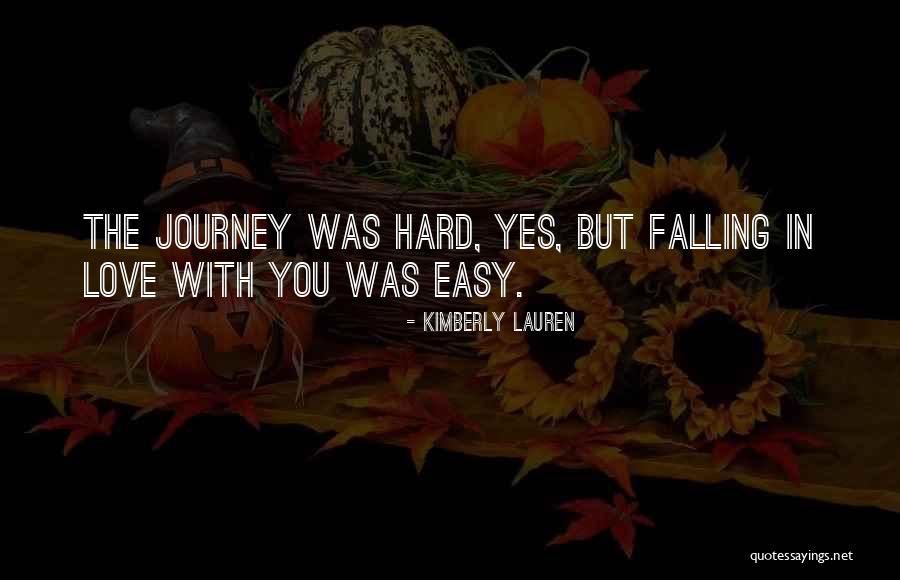 Falling In Love With Love Quotes By Kimberly Lauren