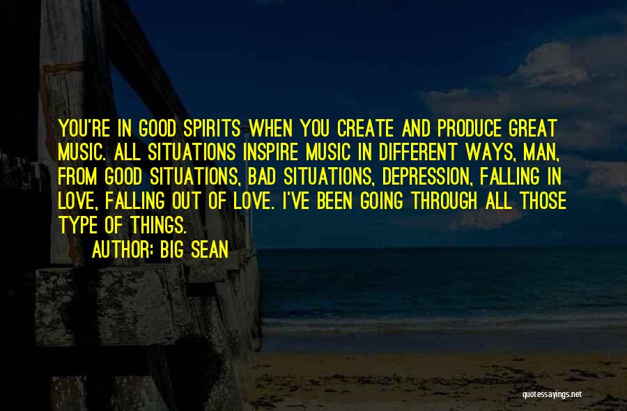 Falling In Love With Music Quotes By Big Sean