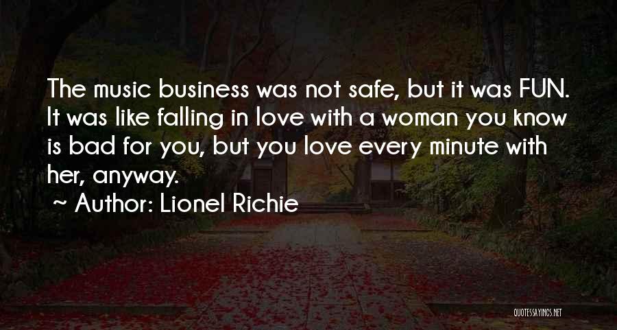 Falling In Love With Music Quotes By Lionel Richie