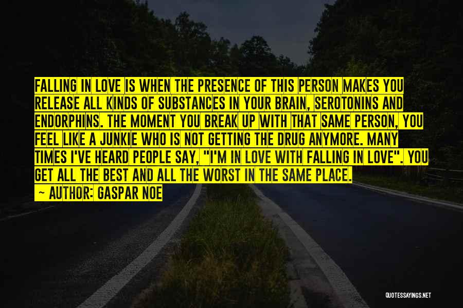 Falling In Love With Same Person Quotes By Gaspar Noe