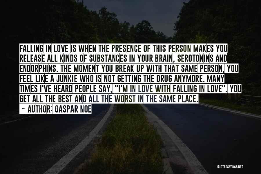 Falling In Love With The Same Person Quotes By Gaspar Noe