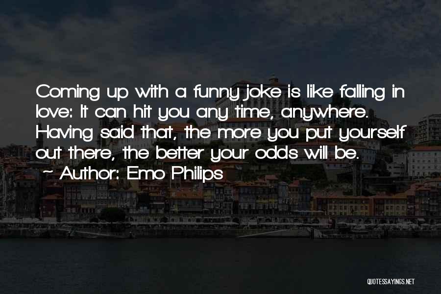 Falling In Love With Yourself Quotes By Emo Philips