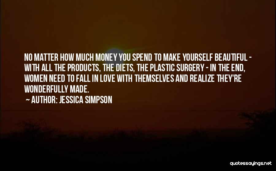 Falling In Love With Yourself Quotes By Jessica Simpson