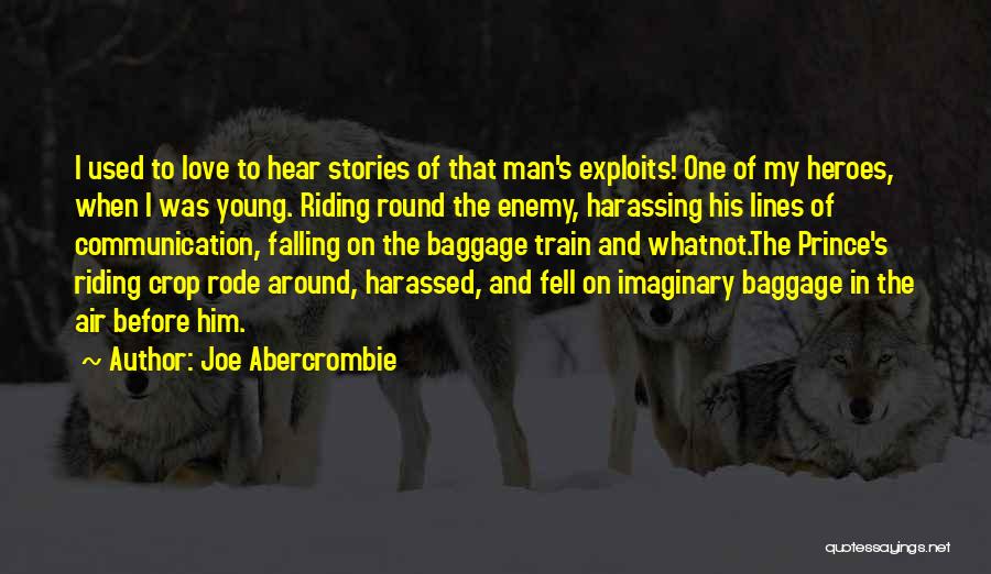 Falling In Love Young Quotes By Joe Abercrombie