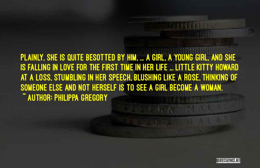 Falling In Love Young Quotes By Philippa Gregory