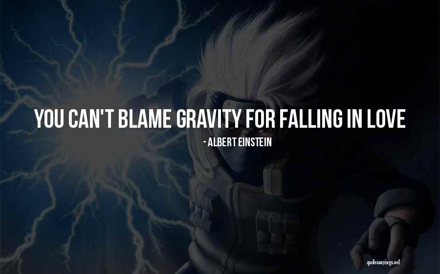 Falling In Quotes By Albert Einstein